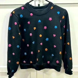 Ban.do You’re a Gem Balloon Sleeve Sweatshirt size girls Large.